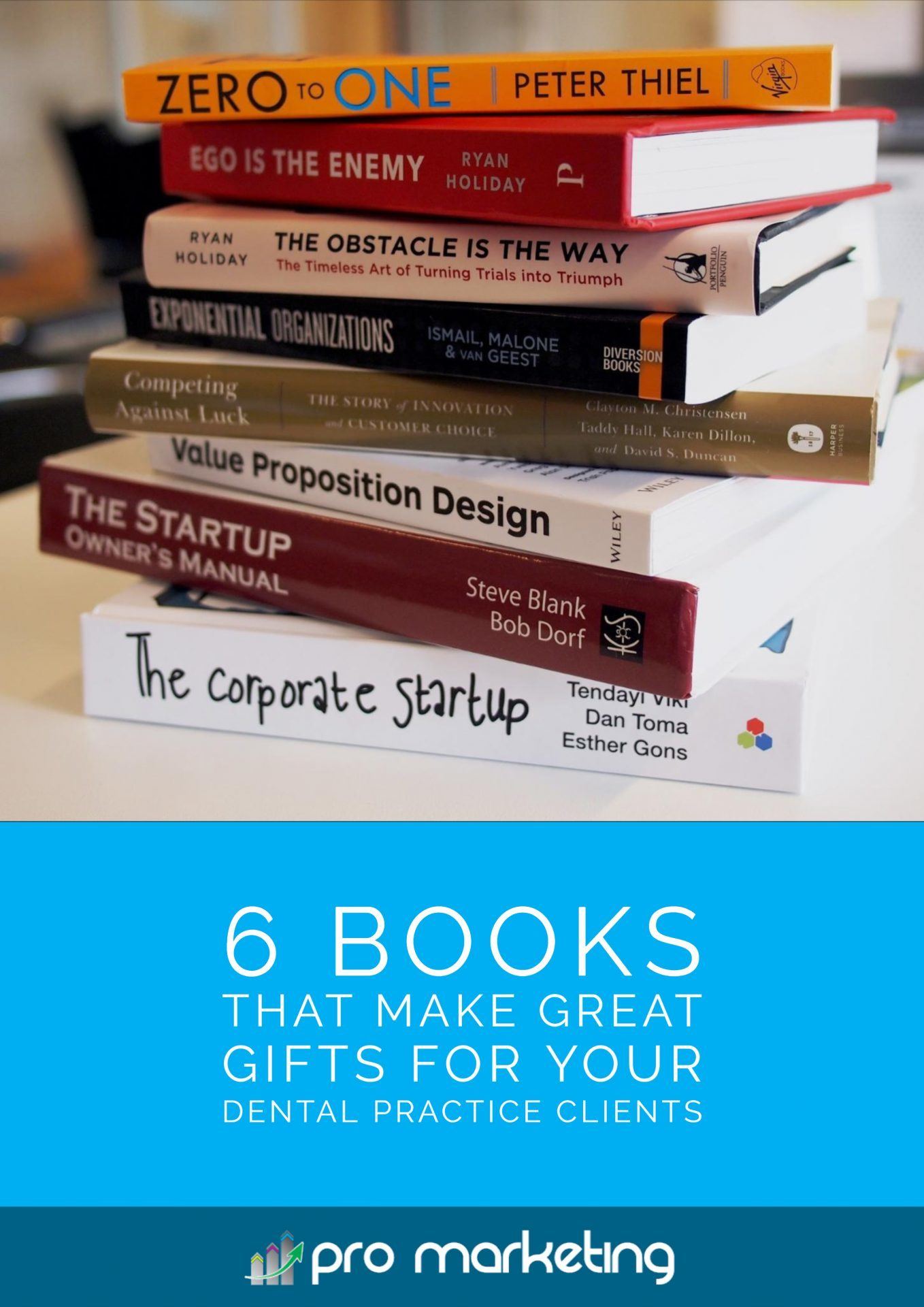 6 Books That Make Great Gifts for Your Dental Practice Clients