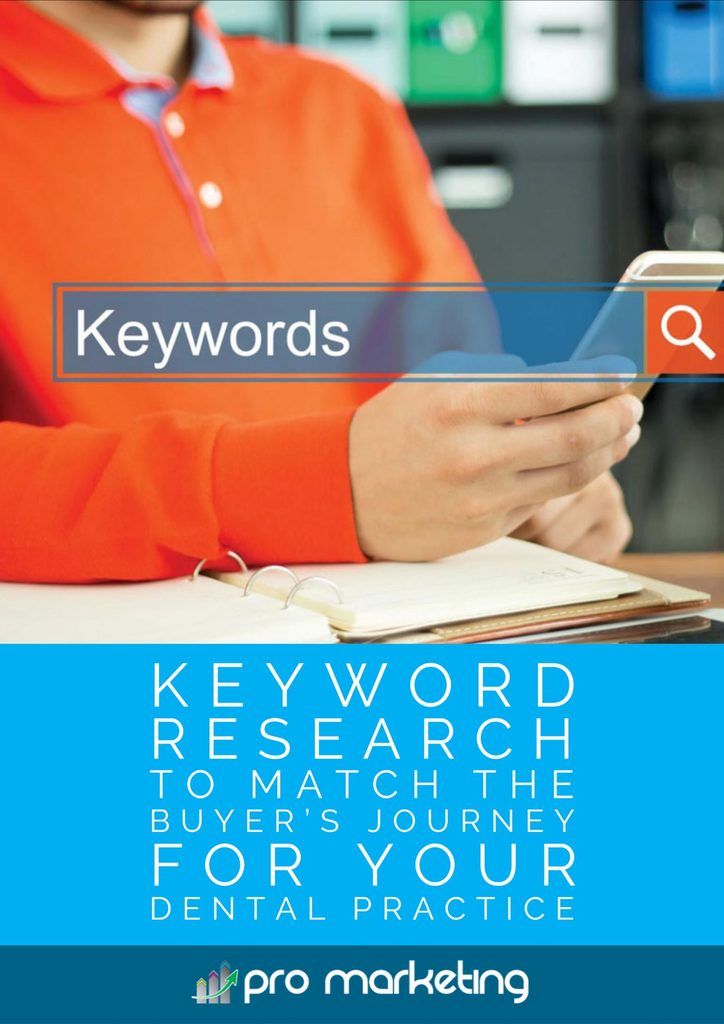 Keyword Research to Match the Buyer’s Journey for your Dental Practice